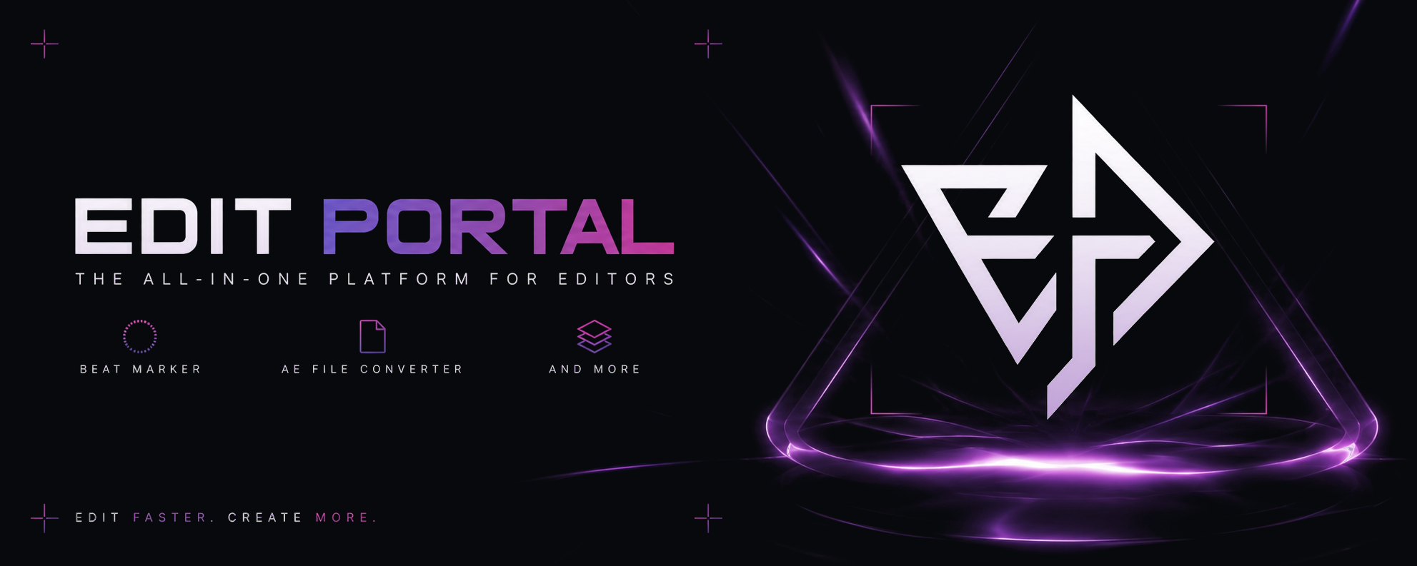 Edit Portal — edit faster, create more